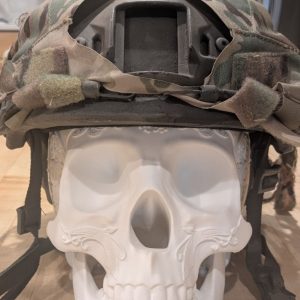 3D printed skull decoration/headphones/helmet stand. || (WHITE) || SKULL ONLY || $35 + Shipping & Tax